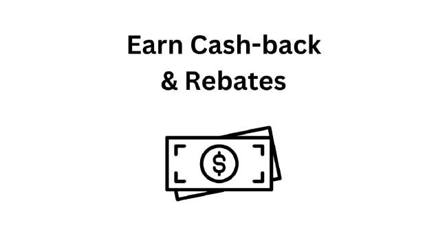 Earn Cash Back from Creditcards, Apps, Downloads and Shopping Sprees