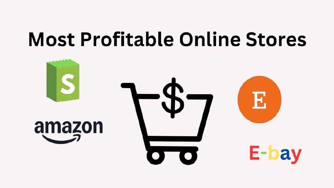 Profitable Online Stores, Shopify, Etsy, Ebay, Amazon.